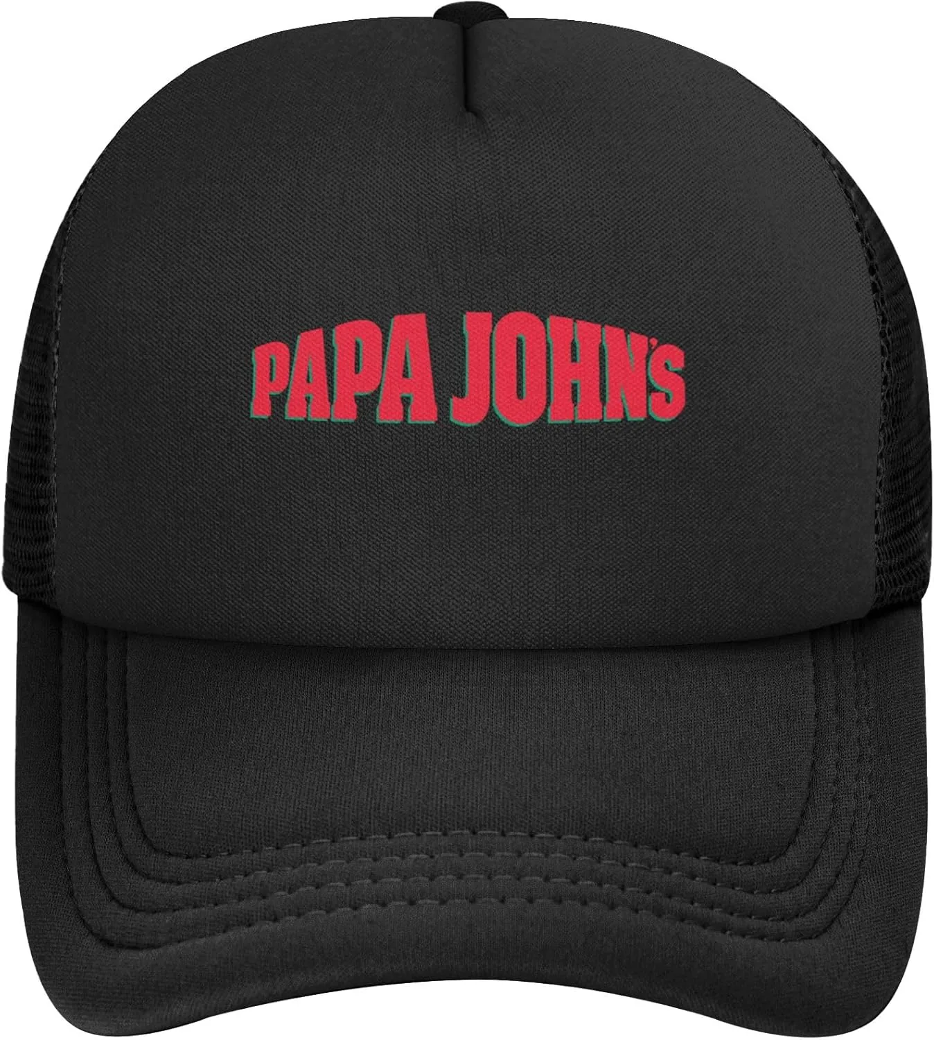 Men's Women's Logo Graphic Mesh Baseball Caps Adjustable Trucker Dad Caps Work Hat for Adult Unisex Women Men