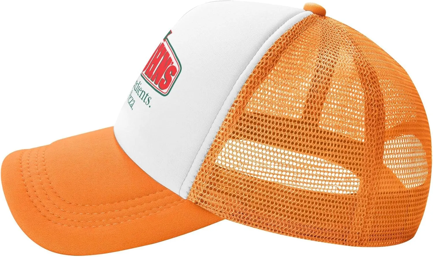 Men's Women's Logo Graphic Mesh Baseball Caps Adjustable Trucker Dad Caps Work Hat for Adult Unisex Women Men