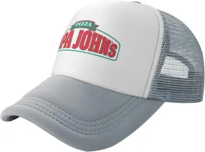 Men's Women's Logo Graphic Mesh Baseball Caps Adjustable Trucker Dad Caps Work Hat for Adult Unisex Women Men