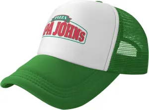 Men's Women's Logo Graphic Mesh Baseball Caps Adjustable Trucker Dad Caps Work Hat for Adult Unisex Women Men