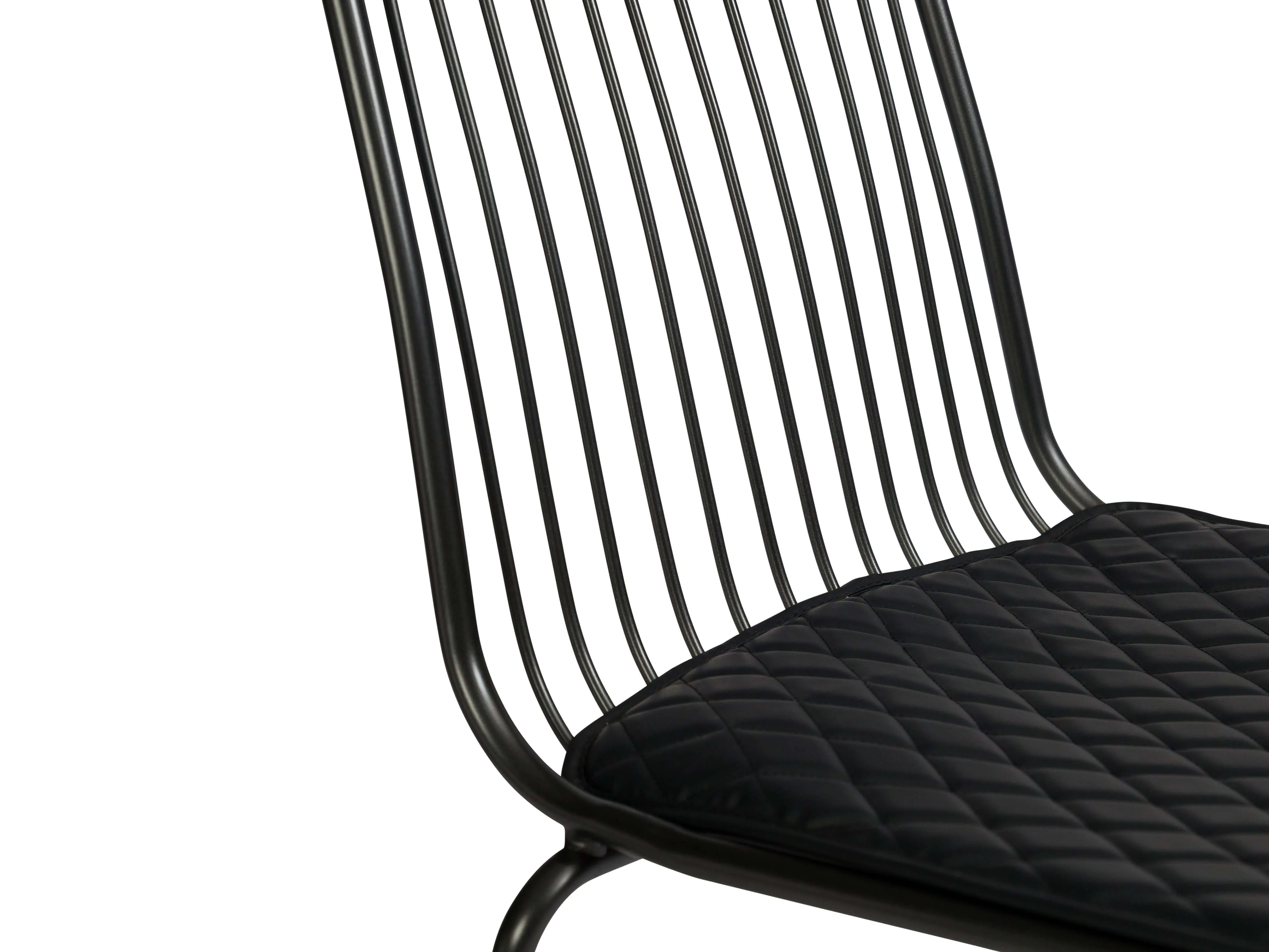 Metal Padded Chair