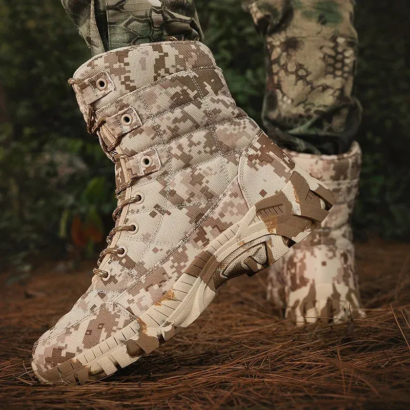 Military/Tactical Anti-Slip Outdoor Climbing Trekking Boots