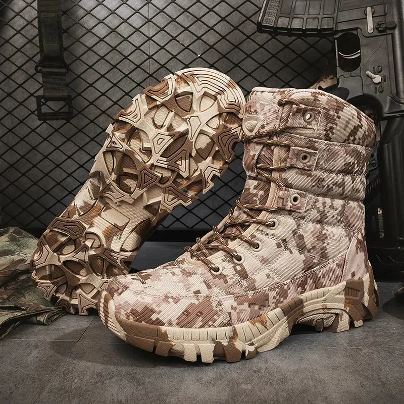 Military/Tactical Anti-Slip Outdoor Climbing Trekking Boots