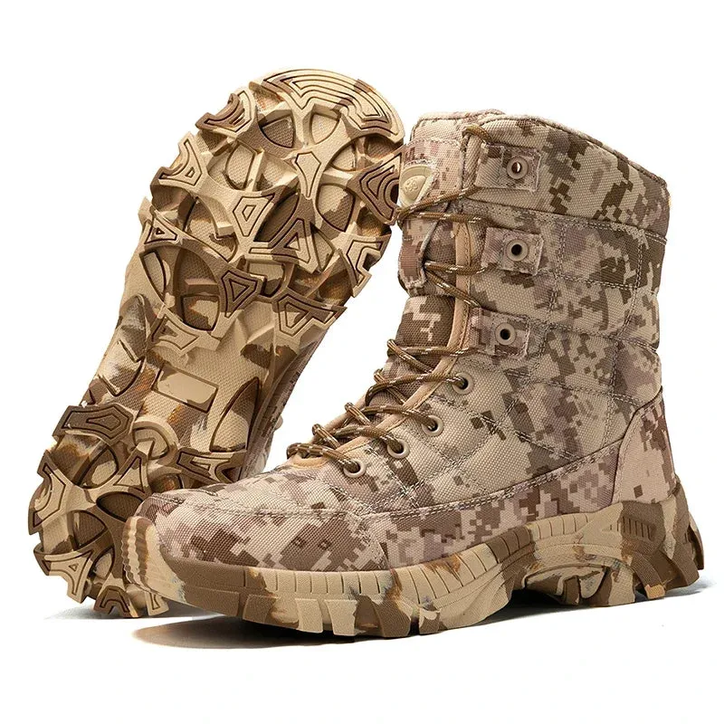 Military/Tactical Anti-Slip Outdoor Climbing Trekking Boots