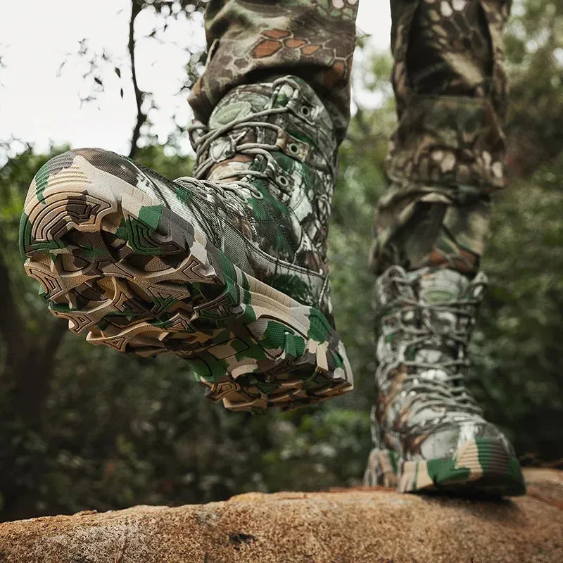 Military/Tactical Anti-Slip Outdoor Climbing Trekking Boots