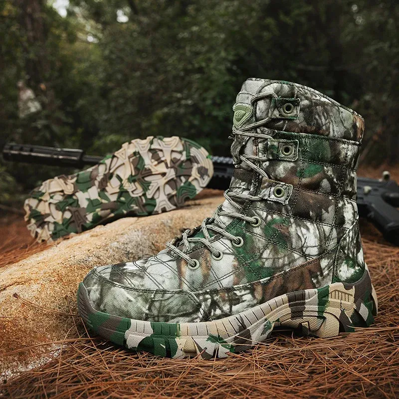 Military/Tactical Anti-Slip Outdoor Climbing Trekking Boots