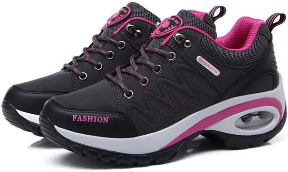 MIOKE Women's Casual Walking Running Sport Shoes Waterproof Non-Slip Trail Backpacking Outdoor Hiking Shoes