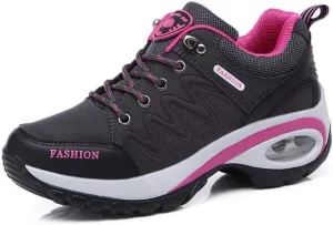 MIOKE Women's Casual Walking Running Sport Shoes Waterproof Non-Slip Trail Backpacking Outdoor Hiking Shoes