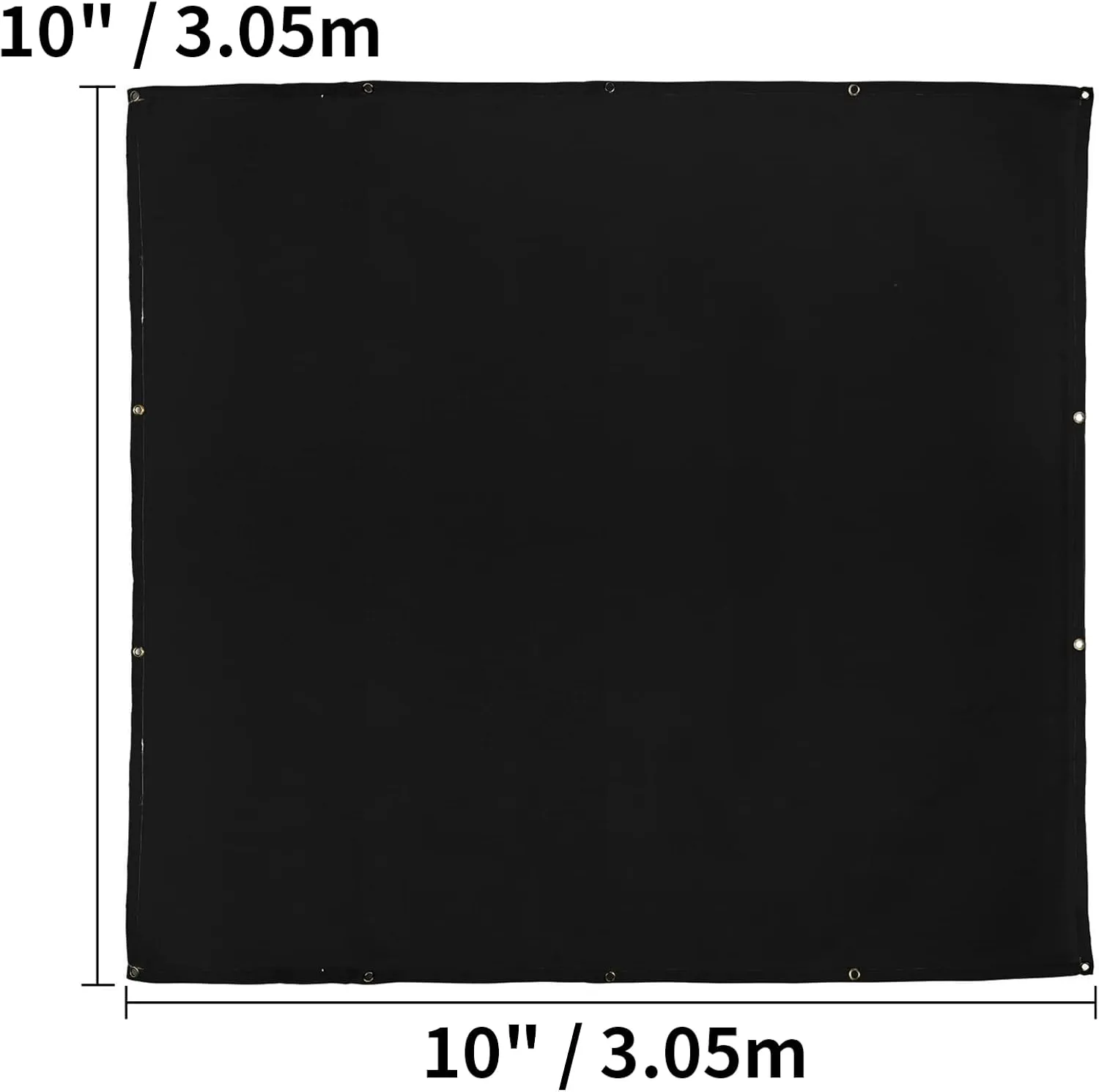 Mophorn 10 x 10 Ft Welding Blanket Black Fiberglass Blanket Portable Fiberglass Fire Retardant Blanket Welding Mat Welding Fireproof Thermal Resistant Insulation with Carry Bag