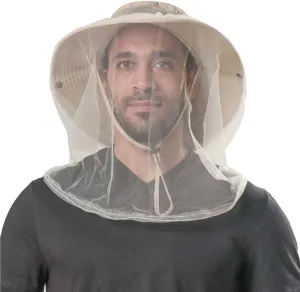 Mosquito Net Hat - Safari Sun Visor Hat with Removable Bug Net for Outdoor Men and Women