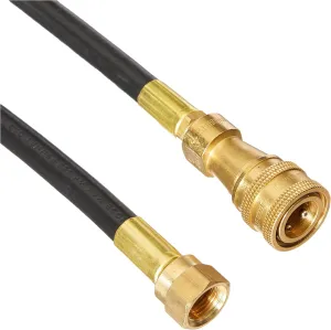 Mr. Heater Big/Tough Buddy 12-Feet RV Hose, Quick Connect x 3/8-Inch Female Flare Thread
