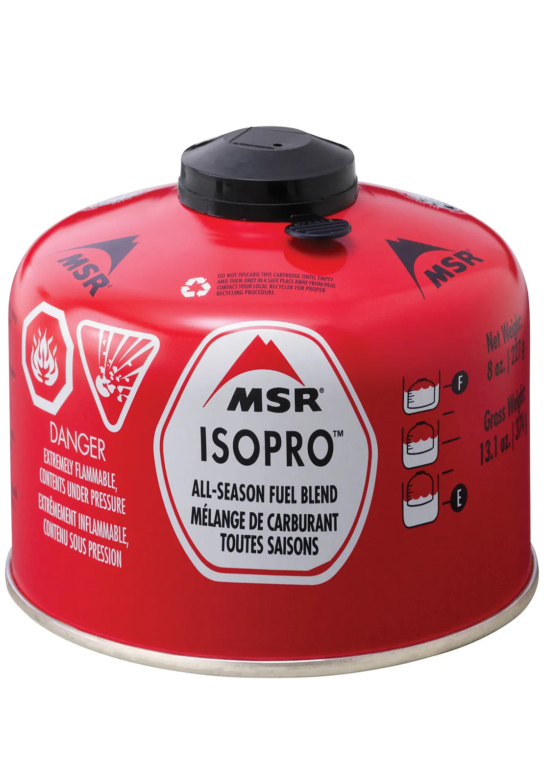 MSR IsoPro 16 Oz Fuel Canister