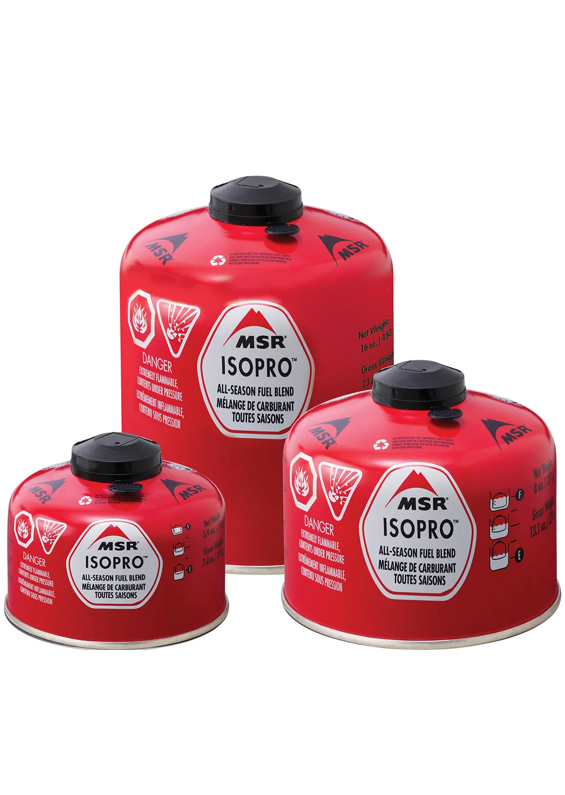 MSR IsoPro 16 Oz Fuel Canister