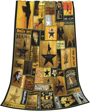 Musical Blanket Musical Throw Blanket Warm Ultra Soft Flannel Blanket Living Room Bedroom Sofa Decoration 50"X40"