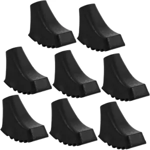 Nonslip Tips for Trekking Poles and Walking Canes Durable End Protectors for Hiking Sticks Crutch Feet Caps for Mud Support