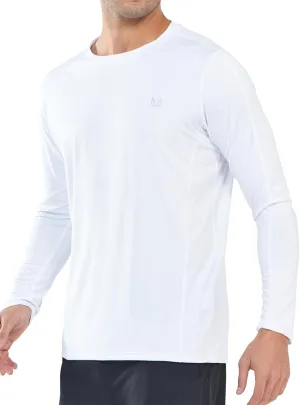 NORTHYARD Men's Sun Protection Shirts Long Sleeve Swim Fishing UPF 50  Shirt UV Hiking Lightweight Rash Guard Athletic