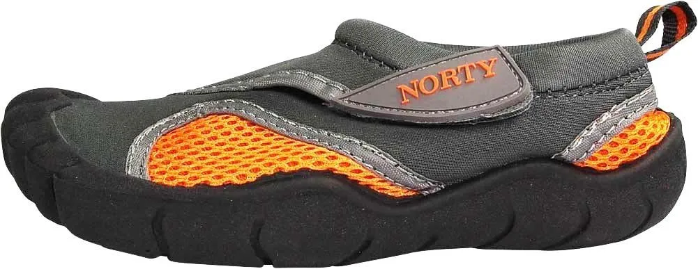 NORTY Water Shoes for Boys and Girls - Swim Socks for Beach, Boat, and Pool - Skeletoe Barefoot Design - Cruise Ship Essentials for Kids - Hiking and Camping Footwear