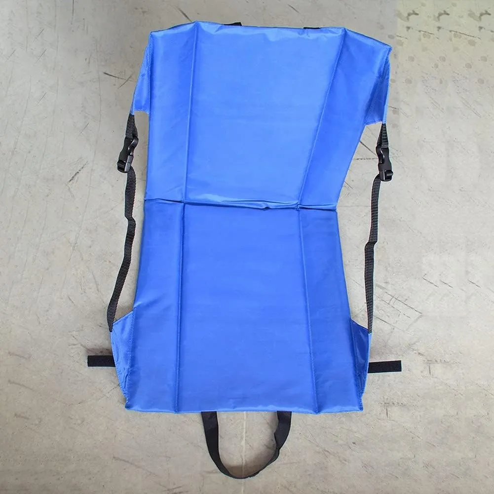Ochine Portable Stadium Seat Cushion Portable Beach Recliner Outdoor Floor Chair Lightweight Padded Seat Camping Cushion with Backrest Pool Reclining for Sporting Events and Outdoor Concerts