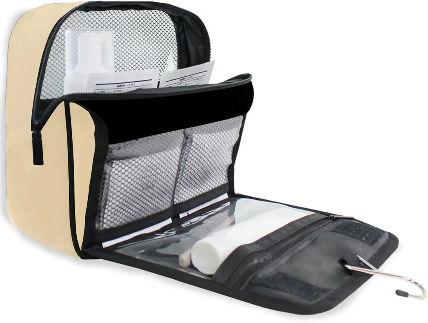 ODAWA Moccasin Toiletries Bag Toiletry Hanging Bag Portable Travel Toiletry Organizer Bag