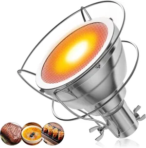 OGERY Cooking Torch Attachment, Pro Grade Chef Kitchen Food Culinary Propane Torch Flamethrower, Outdoor Searing Blow Torch Handheld Broiler for Sous Vide Grilling, Desserts(Torch Not Included)