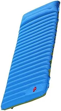 ONURTH Beach Accessories, Ultralight Self-Inflating Air Mattress Widen Sleeping Pad Splicing Inflatable Bed Beach Picnic Mat Camping Tent Air Cushion (Color : Blue)