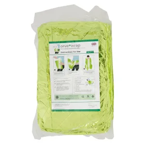 Orve   Wrap Thermal Warming Blanket - Green - 1.5m x 2m