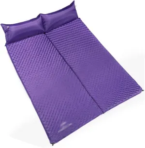 Outdoor Double Inflatable Picnic Mat Camping Mat Travel Portable Suitable for Self-Driving Lawn Beach Mat (Size : 76.77×51.18in)
