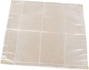 Outdoor Fireproof Blanket Fiberglass Fireproof Mat Heat Resistant Mat for BBQ Fire Pit Mat Camping Accessory