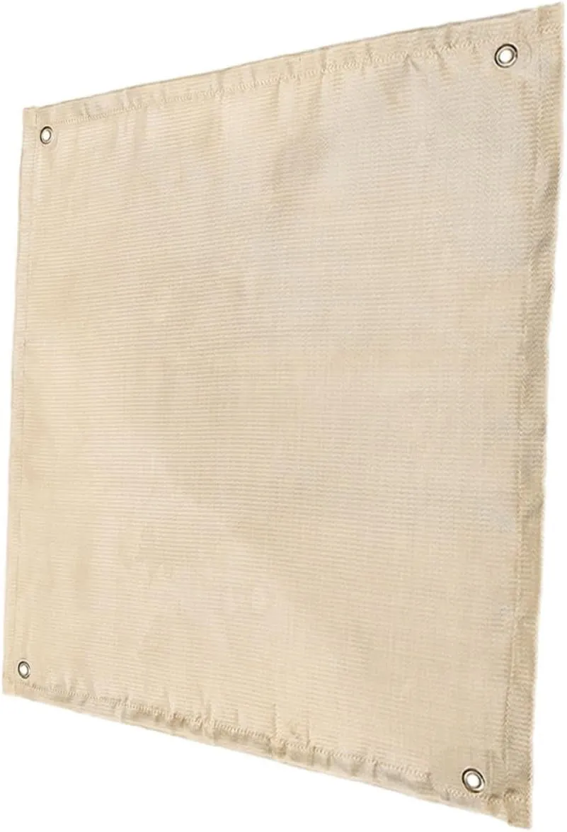Outdoor Fireproof Blanket Insulation Fire Retardant Pad 0.5mm Fiberglass Camping Accessory for Safety Easy to Carry