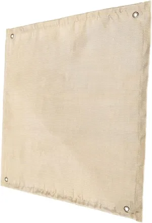 Outdoor Fireproof Blanket Insulation Fire Retardant Pad 0.5mm Fiberglass Camping Accessory for Safety Easy to Carry