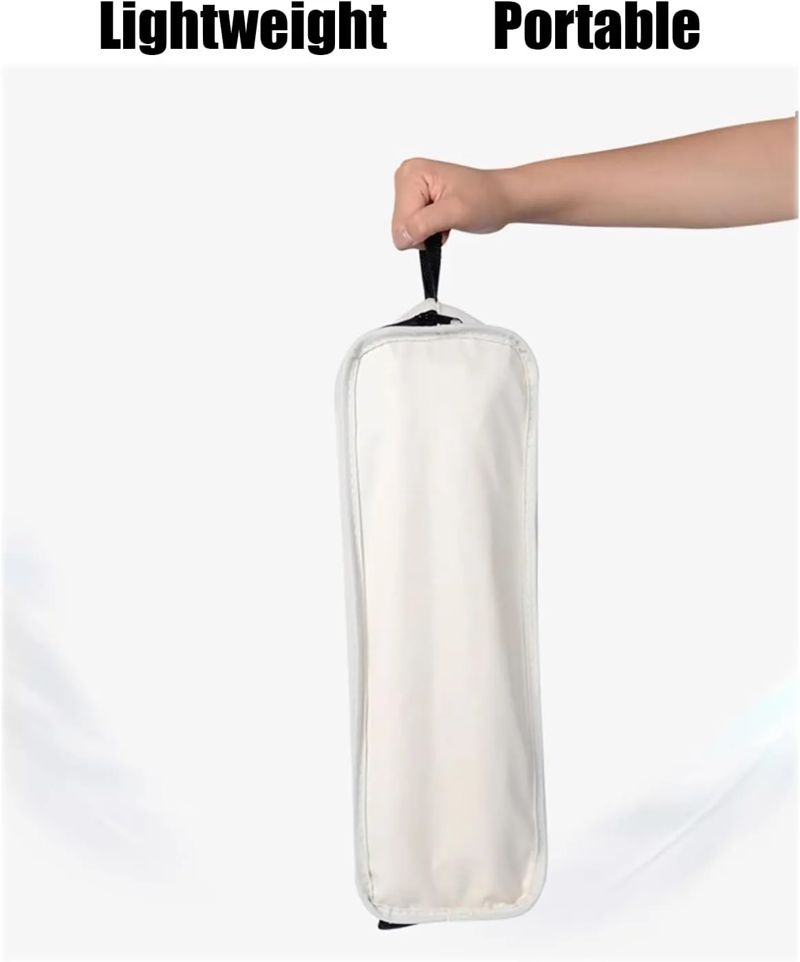 Outdoor Folding Chairs - Camping Chairs, 120 ° Ergonomic Design, Breathable Mesh, Suitable for Outdoor Activities Such As Camping, Fishing, and Travel, 53CM*57CM*61CM, White