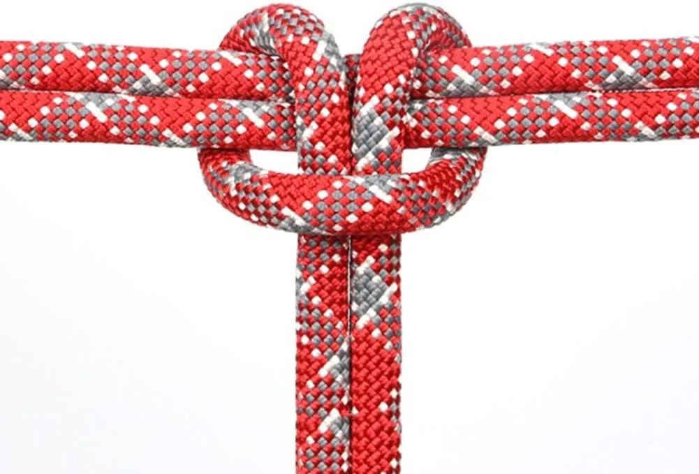 Outdoor Nylon Rope Wear-Resistant Quick-Dropping Static Rope High-Strength Pulling Force is Not Easy to Fluff (9/10.5mm)(Size:10.5mm 10M)