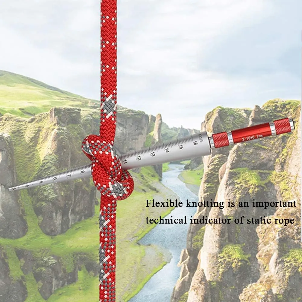 Outdoor Nylon Rope Wear-Resistant Quick-Dropping Static Rope High-Strength Pulling Force is Not Easy to Fluff (9/10.5mm)(Size:10.5mm 10M)