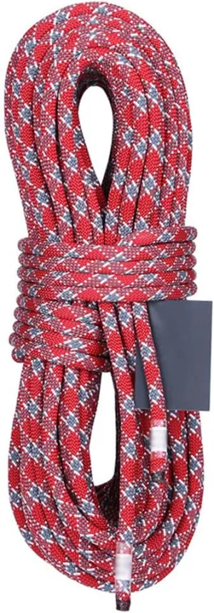 Outdoor Nylon Rope Wear-Resistant Quick-Dropping Static Rope High-Strength Pulling Force is Not Easy to Fluff (9/10.5mm)(Size:10.5mm 10M)