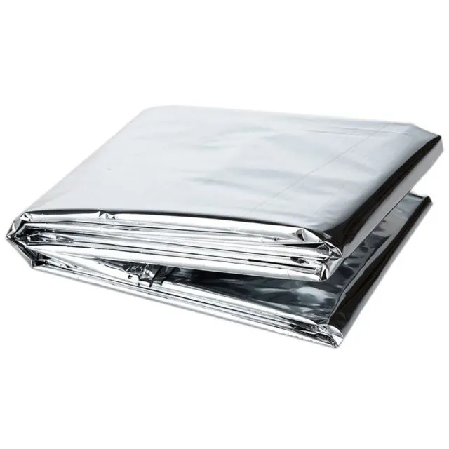 Outdoor Survive  Windproof Waterproof Foil Thermal Blanket for Camping Hiking