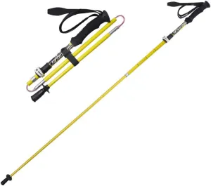 Outdoors Carbon Fiber Trekking Poles - Lightweight and Compact Hiking Sticks with Quick Lock System and Adjustable Wrist Straps, Telescopic, Collapsible, Ultralight for Hiking, Cam