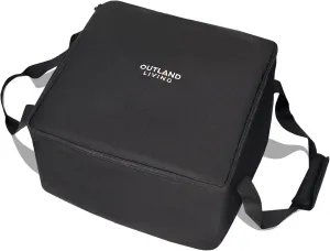 Outland Living Firecube Carry Bag - Fits Outland Living 14” Square Portable Propane Firecube Fire Pit – UV and Weather Resistant – Sturdy Grips for Easy Transport