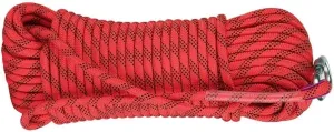 Parachute Rope Rescue Rope 10mm Static Rope Heavy Duty Rock Climbing Rope Escape Utility Cord for Rappelling,Mountaineering, Caving, Indoor Outdoor Camping (Color : Red, Size : 10mm x 10m)