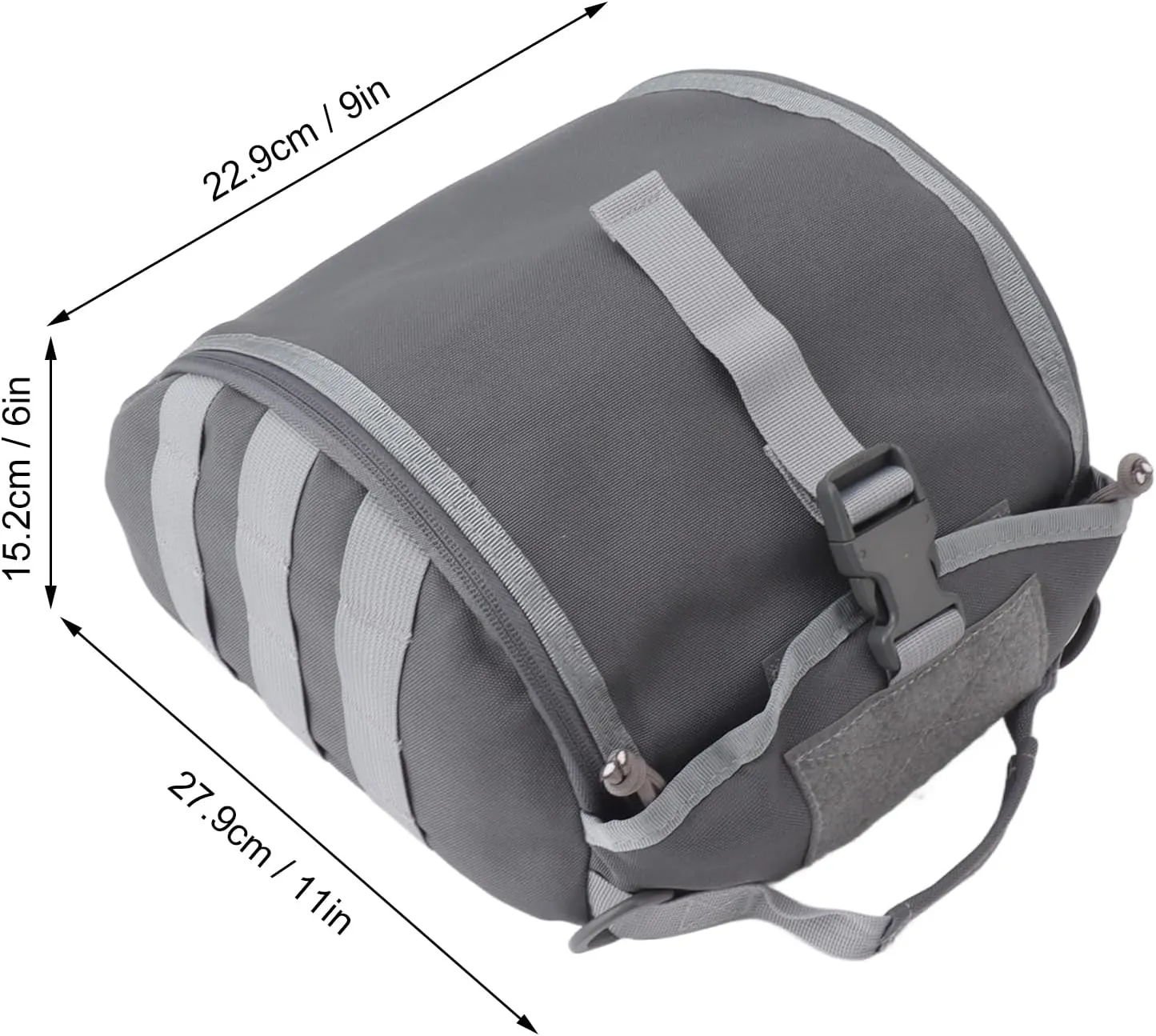PerGar Outdoor Helmet Bag, Camping Helmet Bag, Canvas Scratch Prevention Helmet Storage Bag for Hard Hats Helmet, Nylon Waterproof Motorcycle Bike Bicycle Helmet Bag for Camping Hiking