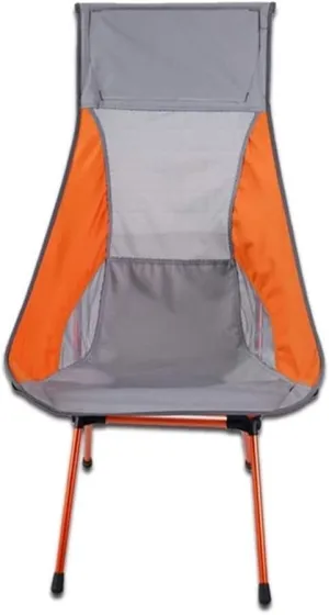 Picnic Chair Camp Chair Ultralight Chairs Portable Breathable Mesh Design Fishing Chair with Carry Bag,Camping Folding Chair/Grey