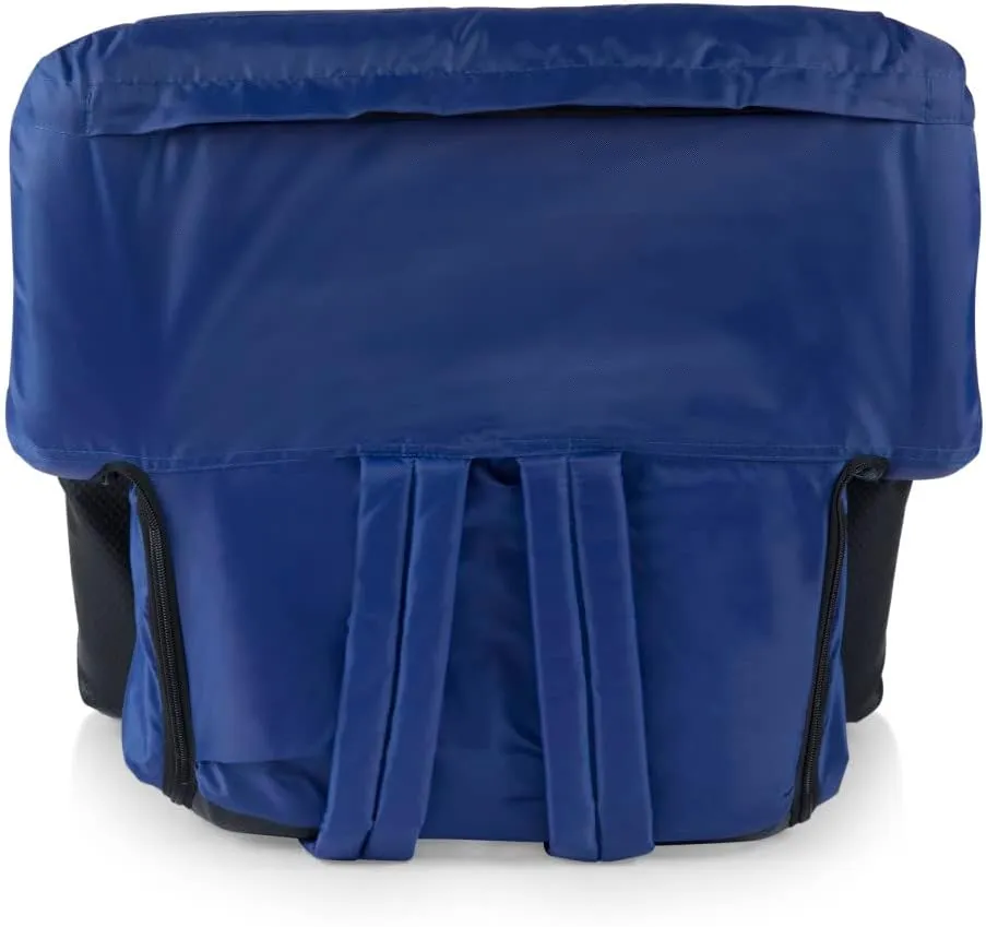 PICNIC TIME NHL Ventura Reclining Stadium Seat with Back Support - Bleacher Seat - Beach Floor Chair