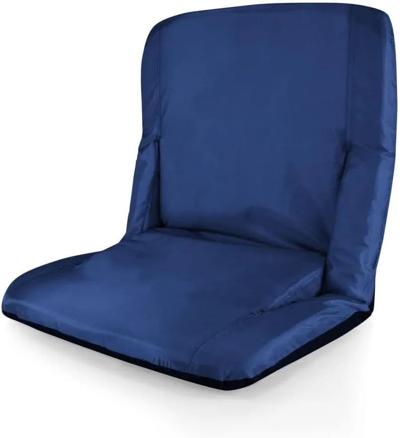 PICNIC TIME NHL Ventura Reclining Stadium Seat with Back Support - Bleacher Seat - Beach Floor Chair