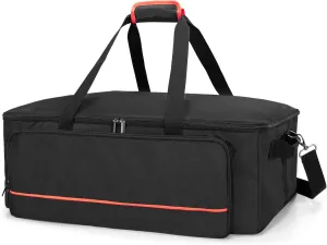 Pizza Oven Carry Bag Compatible with Ooni Koda 12 Gas Pizza Oven, Portable Pizza Oven Cover with Shoulder Strap, Outdoor Oven Carrying Case with Multi Pockets for Oven Accessories, Bag Only