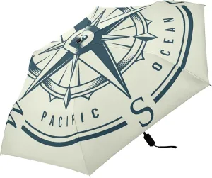 Poeticcity Folding Umbrella, Anti-UV 3 Folds Lightweight Parasol, Compact Windproof Strong Umbrellas for Car Travel Sun & Rain