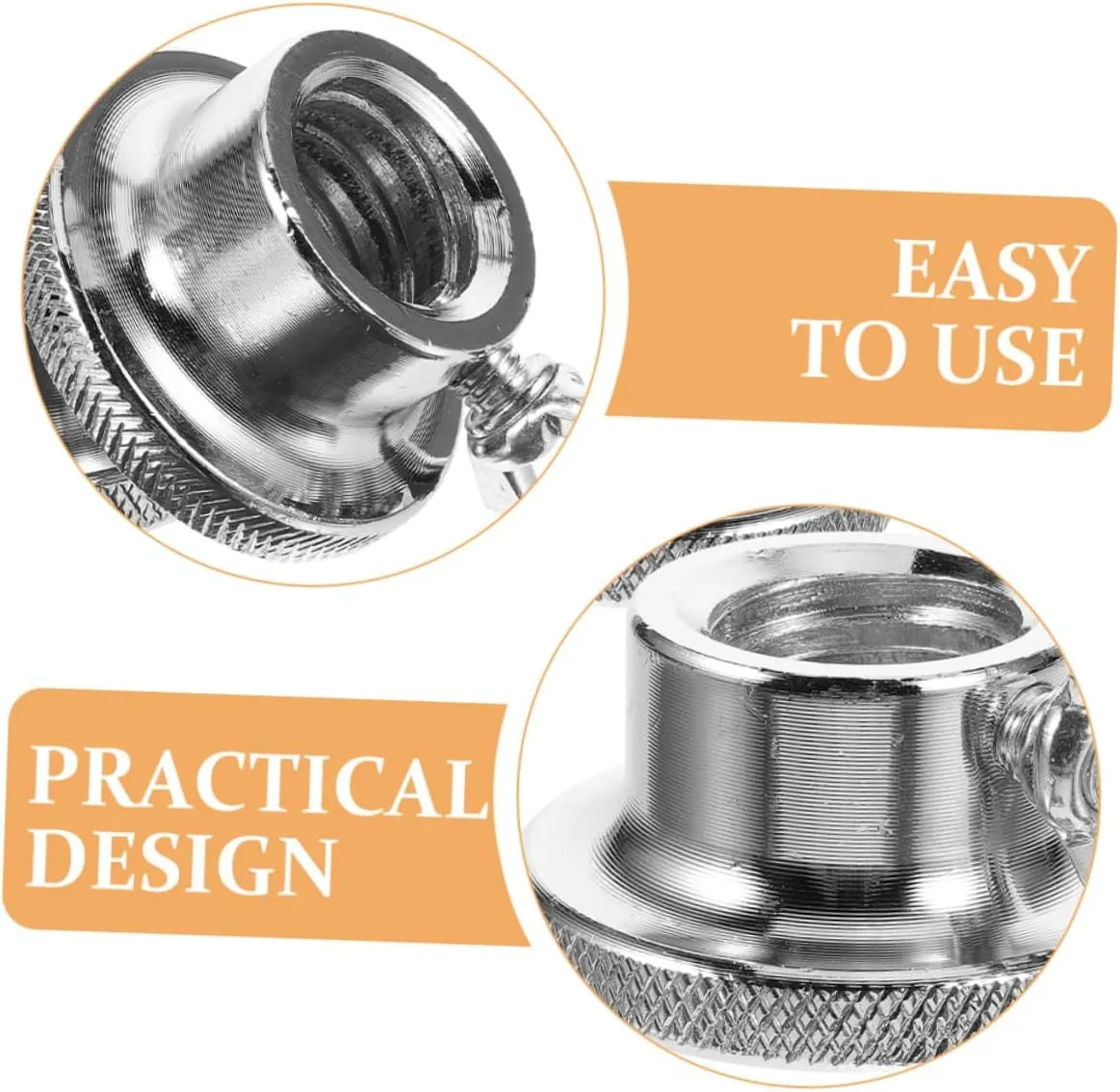 POPETPOP 4pcs Barbell Anti-slip Nut Self-locking Barbell Nuts Barbell Fixing Nut Dumbbell Bar Nut Dumbbell