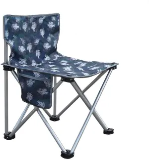 Portable Beach Chair, Folding Camping Stool with Breathable Mesh, Ergonomic Seat for Fishing, Picnic, and Outdoor Activities