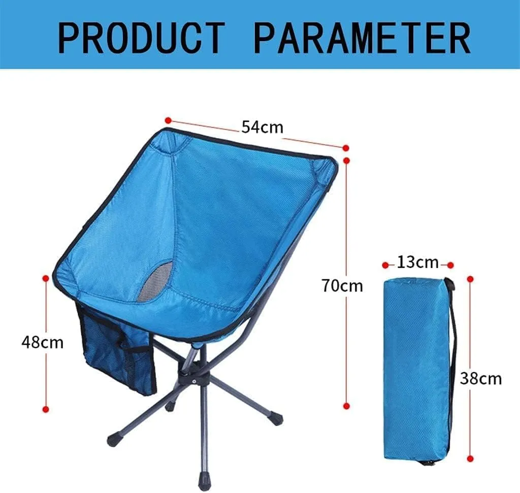 Portable Folding Recliner Chair Thicken Backrest Beach Chair for Outdoor Activities and Camping