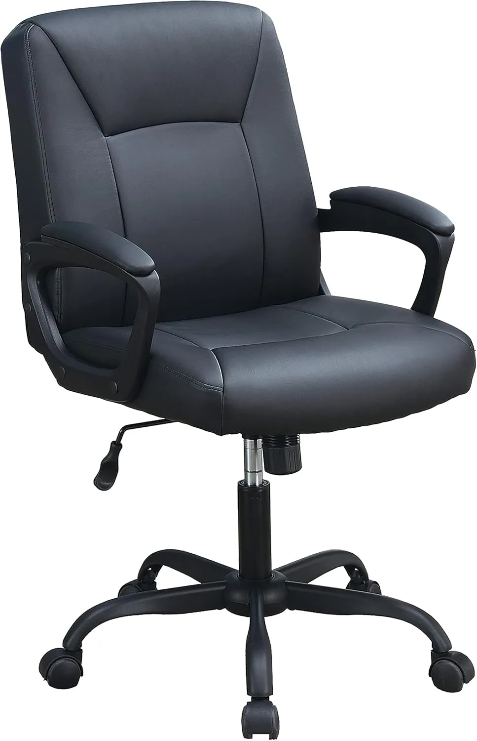 Poundex, Black Lux Office Chair