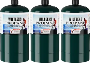 Propane Replacement Fuel Cylinders Camping (3 Pack)