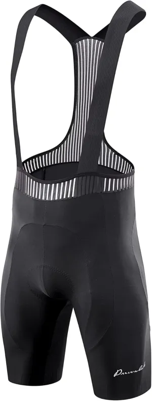 Przewalski Men's Pro Team Cycling Bib Shorts 4D Padded Bicycle Biking Bib Shorts Bike Tight for Road and Gravel Biking